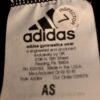 ADIDAS TANK ADULT SMALL GYMNASTICS DANCE GK LEOTARD BLACK BLUE FOIL STAR AS NWT! - Image 7