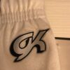 GK SHORTS ADULT X-SMALL WHITE N/S GYMNASTICS RUNNING COMPETITION FITNESS AXS NWT - Image 2