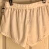 GK SHORTS ADULT X-SMALL WHITE N/S GYMNASTICS RUNNING COMPETITION FITNESS AXS NWT - Image 3