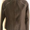 GK WARM UP JACKET ADULT SMALL BLACK MICROFLEECE FULL ZIP SKATE GYM ATHLETIC AS