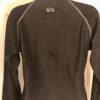 GK WARM UP JACKET ADULT SMALL BLACK MICROFLEECE FULL ZIP SKATE GYM ATHLETIC AS - Image 3