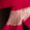 GK ICE FIGURE SKATE DRESS ADULT SMALL BERRY VELVET ASYM CAMISOLE FOIL AS NWT! - Image 3