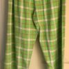 GK CHEER PJ FLANNEL PANTS SIZE LADIES MEDIUM GREEN PLAID CHEER AM NWT! - Image 3