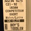 GK COMPETITION SHIRT SINGLET BOYS TODDLER NAVY N/S BOYCUT LEG CUT Sz TODDLER NWT - Image 4