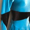 GK ICE FIGURE LgSLV ADULT SMALL BLUE BLACK VELVET SKATE DRESS AS NWT WAS $79.95 - Image 3