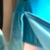 GK ICE FIGURE LgSLV ADULT SMALL BLUE BLACK VELVET SKATE DRESS AS NWT WAS $79.95 - Image 4