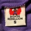 GK COTTON LADIES SMALL SKATE GODDESS GLITTER PRINT PURPLE BOXER SHORTS Sz AS NWT - Image 11
