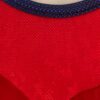 GK Elite RED VELVET FOIL LgS Gymnastic Dance Leotard ADULT S - Image 2