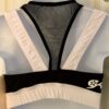 GK ALL STAR V-UP CHEER CROP TOP CHILD SMALL BLACK DryTech Black Mesh CS NWT! - Image 2