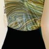 GK TANK LEOTARD LADIES LARGE GREEN VELVET FOIL PRINT GYMNASTICS DANCE AL NWT! - Image 3