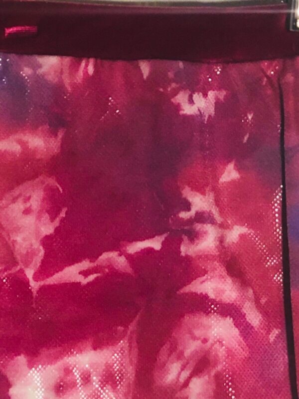 GK TIE-DYE ICE FIGURE ADULT SMALL FOIL PRINT VELVET PULL-ON SKATE SKIRT AS NWT! - Image 2