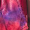 GK TIE-DYE ICE FIGURE ADULT SMALL FOIL PRINT VELVET PULL-ON SKATE SKIRT AS NWT! - Image 4