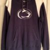 NIKE PENN STATE NITTANY LIONS PULLOVER HOODED SWEATSHIRT Navy/White MEN'S M