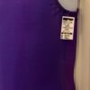 GK GYMNASTIC COMPETITION SHIRT BOYS SMALL PURPLE IRIDESCENT BOYCUT Sz CS NWT! - Image 3