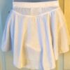 GK ELITE ICE FIGURE SKATE GIRLS MEDIUM VELVET PULL-ON SLIMLINE SKIRT Sz CM NWT! - Image 4