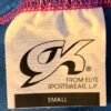 GK ICE SKATE SLVLS GIRLS SMALL BLUE VELVET PINK FOIL TURTLENECK DRESS Sz CS - Image 9