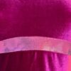 GK FIGURE SKATE LgSLV ADULT SMALL PLUM SMOOTH VELVET FOIL INSERT DRESS AS - Image 2