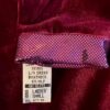 GK FIGURE SKATE LgSLV ADULT SMALL PLUM SMOOTH VELVET FOIL INSERT DRESS AS - Image 8