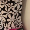 GK FIGURE SKATE DRESS ADULT X-SMALL SLVLS MATTE TRICOT PRINT PINK VELVET AXS NWT - Image 5