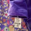 GK VINCA VELVET LgSLV LADIES SMALL FOIL FLORAL PRINT FIGURE SKATE DRESS Sz AS - Image 7