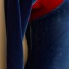 GK LgSLV ADULT SMALL ROYAL RED VELVET GYMNASTICS DANCE LEOTARD Sz AS NWT! - Image 3