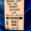 GK LgSLV ADULT SMALL ROYAL RED VELVET GYMNASTICS DANCE LEOTARD Sz AS NWT! - Image 9