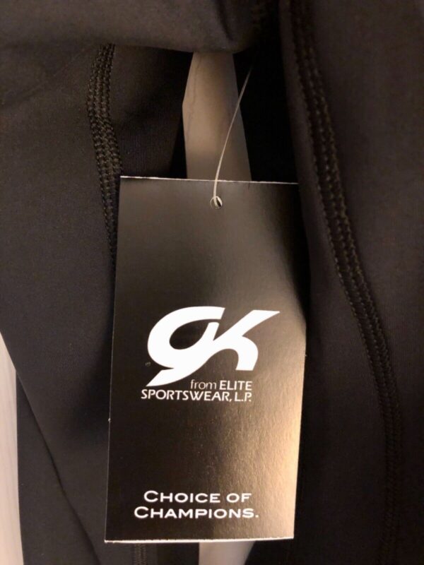 GK ACTIVE TEK ADULT SMALL BLACK PULL OVER 1/4 ZIP-UP WARM-UP JACKET Sz AS NWT! - Image 5