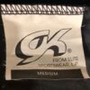 GK BLACK TASLAN CHILD MEDIUM GYMNASTICS ATHLETES WARM UP JACKET Sz CM - Image 7