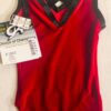 GK RED VELVET GIRLS X-SMALL SLVLS BLACK GLITTER GYMNASTICS DANCE LEOTARD CXS NWT - Image 5