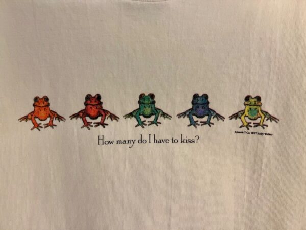 AUSSIE T CO. KIDS LARGE HEAVY COTTON FROGS GRAPHICS T-SHIRT SIZE CHILD L NWT! - Image 2