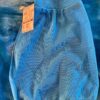 GK FIGURE SKATE ADULT SMALL LgSLV TURQUOISE VELVET MESH YOKE FOIL JA  DRESS AS - Image 7