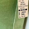 GK ICE SKATE DANCE ADULT SMALL SLVLS MINT VELVET GRAY POLY/COT/SPAN UNITARD AS - Image 4