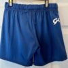 GK BOYS MEDIUM NAVY GYMNASTICS RUNNING COMPETITION NYLON/SPANDEX LONG SHORTS Sz
