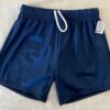 GK BOYS MEDIUM NAVY GYMNASTICS RUNNING COMPETITION NYLON/SPANDEX LONG SHORTS Sz - Image 3