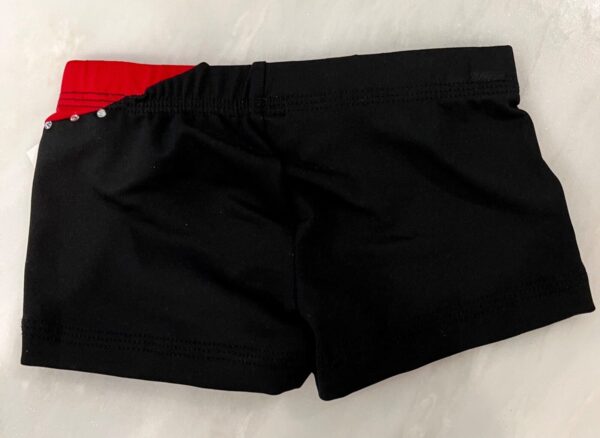 CHEER GK MICRO MINI CHILD SMALL BLACK DRYTECH JA GYMNASTICS WORKOUT SHORTS Sz CS - Image 7