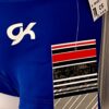 CAPTAIN AMERICA GK CHILD SMALL BLUE SPANGLEZ GYM CHEER WORKOUT SHIELD SHORTS CM - Image 3