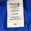 CAPTAIN AMERICA GK CHILD SMALL BLUE SPANGLEZ GYM CHEER WORKOUT SHIELD SHORTS CM - Image 7