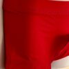 GK RED CHILD SMALL MICRO MINI NYLON/SPANDEX GYMNAST DANCE WORKOUT SHORTS Sz CS - Image 2