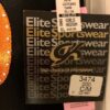GK BLACK MYSTIQUE CHILD MEDIUM CITRUS FOIL JA GYMNASTS DANCE TANK LEOTARD Sz CM - Image 5