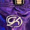 CHEER GK CHILD MEDIUM PURPLE MYSTIQUE MICRO MINI WORKOUT DANCE SHORTS Sz CM NWT - Image 2