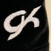 GK BLACK VELVET CHILD MED MICRO MINI WORKOUT CHEER DANCE GYMNASTS SHORTS Sz CM - Image 4