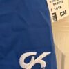 GK BLUE CHILD MEDIUM MICRO MINI NYLON/SPANDEX GYMNAST DANCE WORKOUT SHORTS CM - Image 2