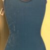 GK LIGHT BLUE VELVET LADIES X-SMALL CLASSIC GYMNASTICS DANCE TANK LEOTARD Sz AXS - Image 6