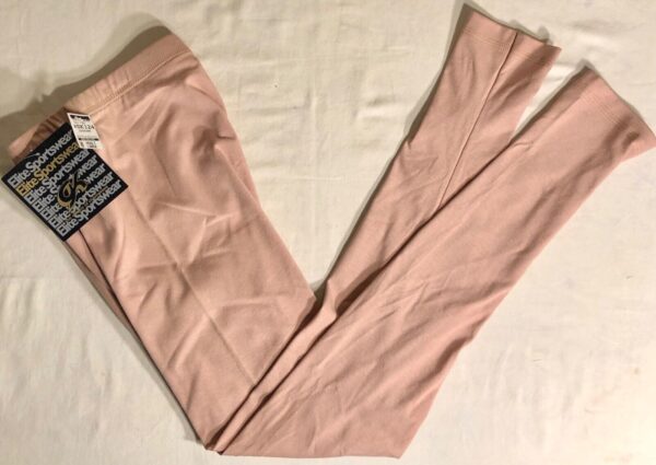 GK ICE SKATE LADIES LARGE NATURAL TONED COTTON/STRCH ATHLETIC LEGGINGS Sz AL NWT - Image 2