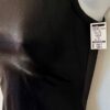 GK DANCE JAZZ CHEER LADIES SMALL BLACK MYSTIQUE CRISSCROSS HALTER TOP Sz AS NWT! - Image 4