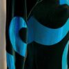 GK LgS EVERGREEN VELVET ADULT SMALL BLUE SHIMMER GYMNASTICS DANCE LEOTARD Sz AS - Image 2