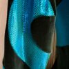 GK LgS EVERGREEN VELVET ADULT SMALL BLUE SHIMMER GYMNASTICS DANCE LEOTARD Sz AS - Image 4