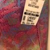 GK DANCE BIKETARD ADULT SMALL TIE-DYE FOIL PRINT OCEAN VELVET GYMNAST TANK Sz AS - Image 5