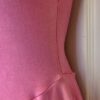 GK ICE FIGURE ADULT SMALL ONE-SHOULDER PINK MATTE CREPE JA SKATE DRESS AS NWT! - Image 4