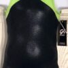 ADIDAS Black Lime Foil Gymnastic Dance Leotard By GK Size CXS